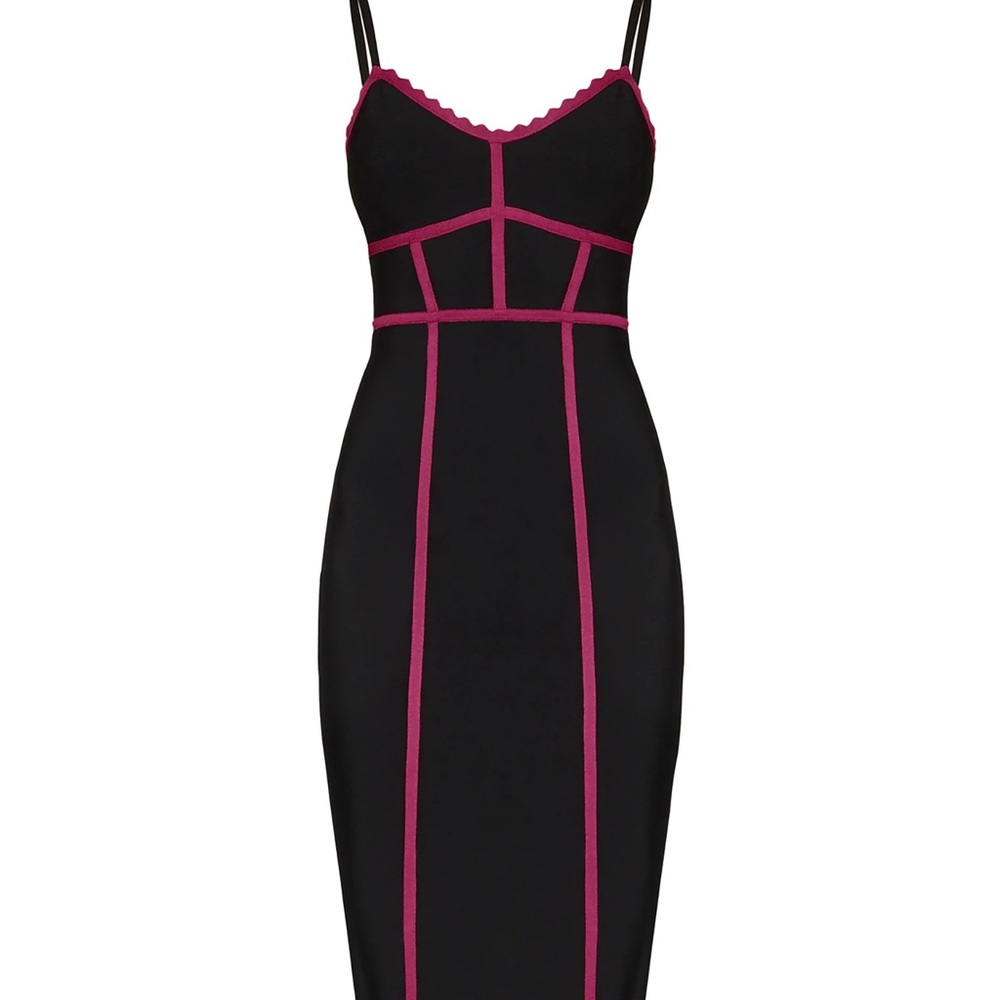 Bcbgmaxazria STRAPPY BODYCON DRESS
